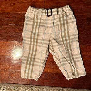 Burberry Baby Pink Pants